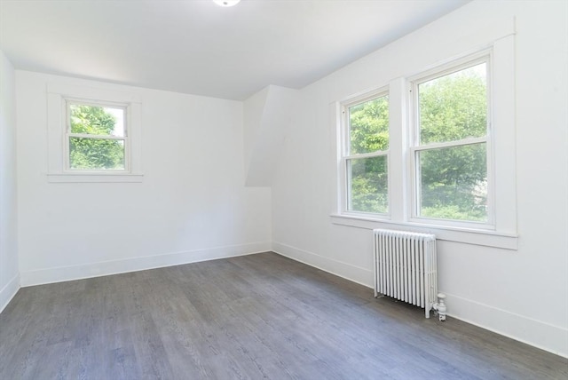 1194 Thorndike St, Palmer, MA 01069 - spare room featuring radiator and wood finished floors