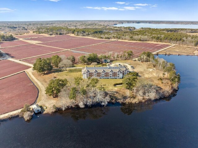 57 Long Point Rd Unit 110, Lakeville, MA 02347 - aerial view of property and surrounding area with a large body of water