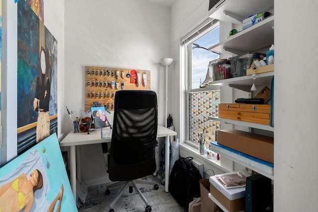 view of office