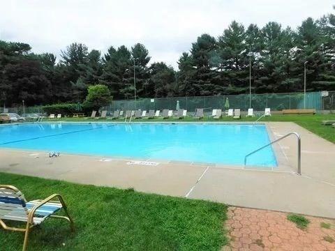 pool with fence