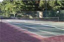 view of sport court