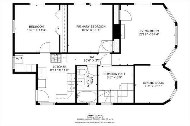 95 Child St Unit 2, Boston, MA 02130 - floor plan / room layout