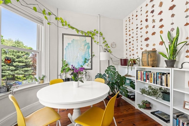 95 Child St Unit 2, Boston, MA 02130 - dining area featuring wood finished floors and healthy amount of natural light