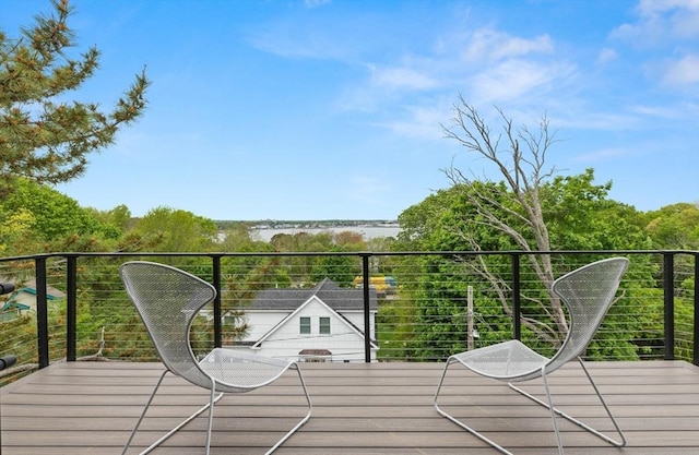 9 Upland Rd, Marblehead, MA 01945 - view of wooden terrace