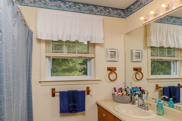20 Starling Way, Leominster, MA 01453 - bathroom featuring vanity, healthy amount of natural light, and a shower with curtain