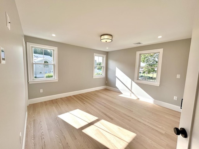 50 York Ave Unit 50, Watertown, MA 02472 - unfurnished room featuring light wood finished floors and recessed lighting