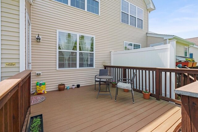 12 Bowood Ln Unit 36, Marlborough, MA 01752 - view of wooden deck