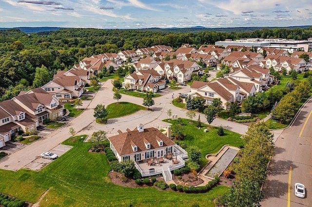 12 Bowood Ln Unit 36, Marlborough, MA 01752 - aerial perspective of suburban area with a heavily wooded area