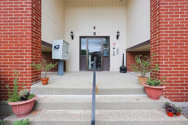 3 Dailey St Unit I, Attleboro, MA 02703 - entrance to property with a porch and brick siding