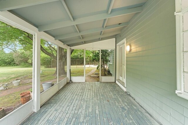 220 Prospect St, Seekonk, MA 02771 - view of unfurnished sunroom