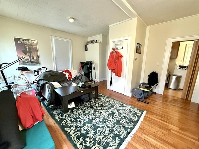 262 Adams St, Newton, MA 02458 - living room with wood finished floors and baseboards