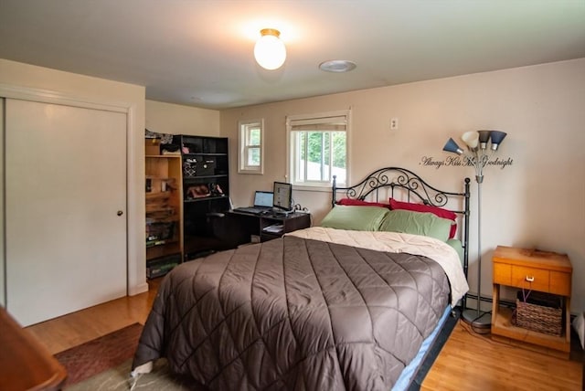 95 N Lowell St, Methuen, MA 01844 - bedroom featuring wood finished floors and a closet