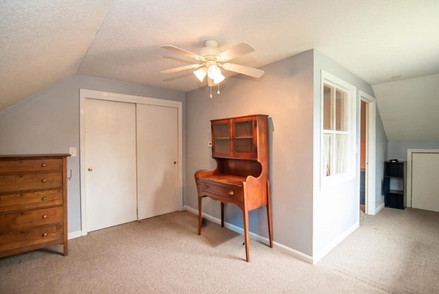 95 N Lowell St, Methuen, MA 01844 - bonus room featuring lofted ceiling, light colored carpet, and a ceiling fan