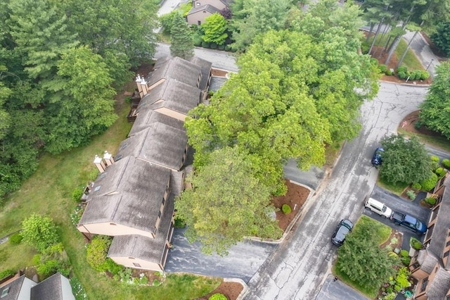 20 Hawthorne Vlg Unit C, Franklin, MA 02038 - aerial view of property and surrounding area