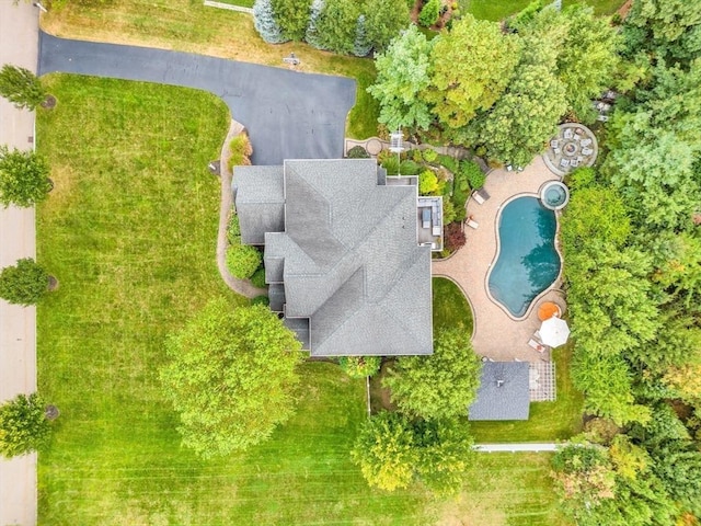 drone / aerial view