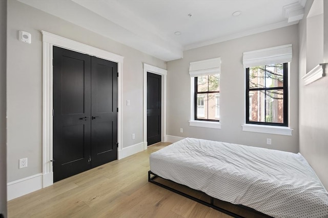 40 Mount Vernon St Unit 2, Boston, MA 02129 - bedroom featuring wood finished floors and ornamental molding