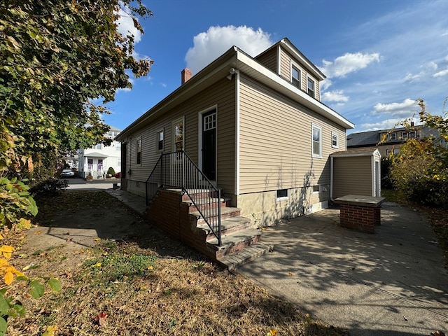 view of property exterior