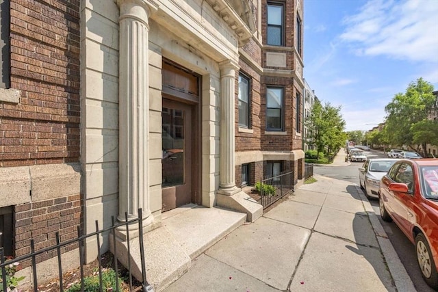 39 Glenville Ave Unit 2, Boston, MA 02134 - view of exterior entry featuring brick siding