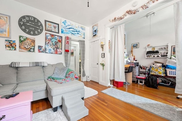 39 Glenville Ave Unit 2, Boston, MA 02134 - living area with wood finished floors