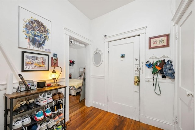 39 Glenville Ave Unit 2, Boston, MA 02134 - entrance foyer with wood finished floors