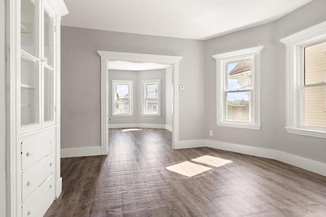 12 Porter St, Everett, MA 02149 - foyer featuring plenty of natural light and dark wood finished floors