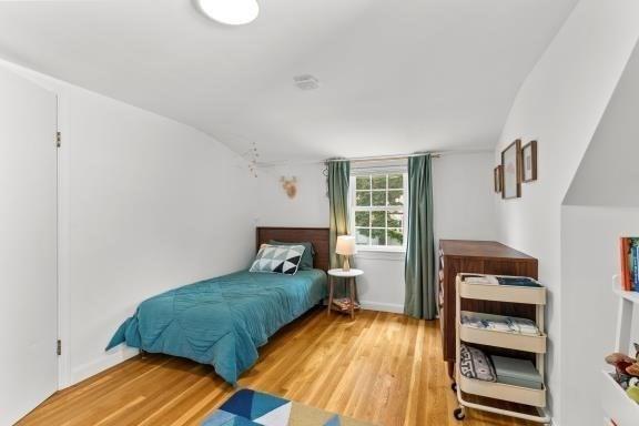 6 Hayes Rd, Salem, MA 01970 - bedroom featuring light wood finished floors and lofted ceiling