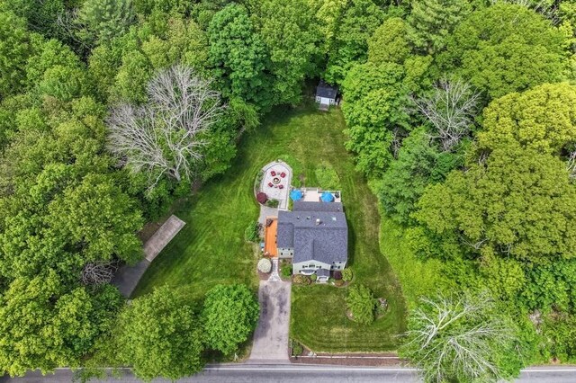 2470 W St, Wrentham, MA 02093 - aerial view of property's location