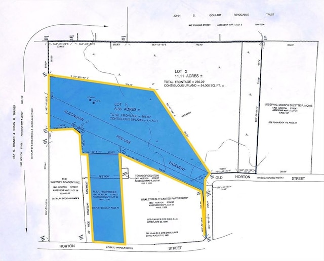 0 Horton St, Dighton MA, 02764 land for sale