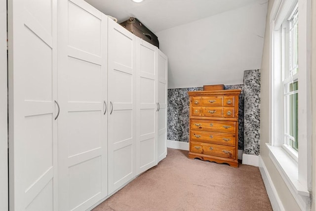 19 Brown Ct, Methuen, MA 01844 - spacious closet featuring lofted ceiling and light carpet