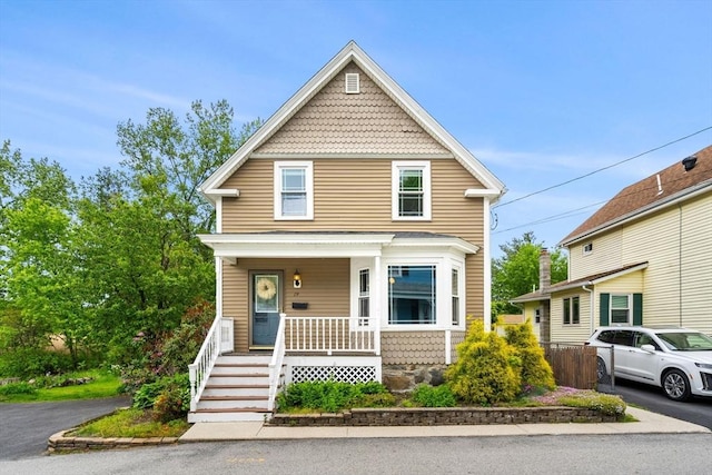 19 Brown Ct, Methuen, MA 01844 - view of front of property with a porch