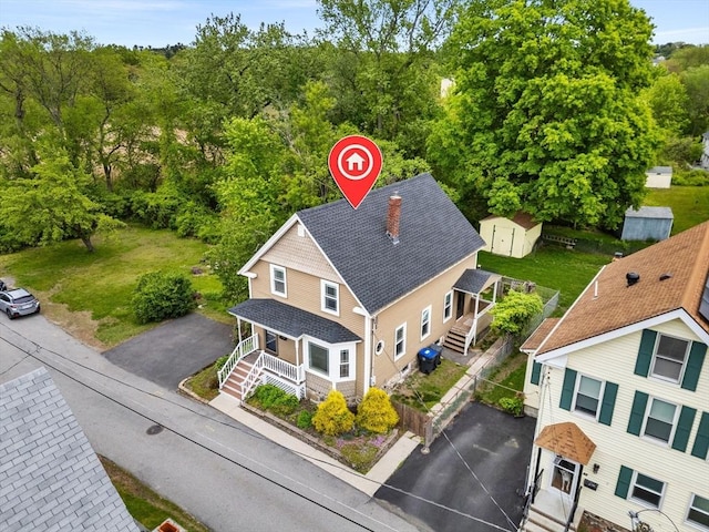 19 Brown Ct, Methuen, MA 01844 - aerial view