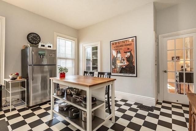 36 7th St, New Bedford, MA 02740 - dining room featuring light flooring and baseboards