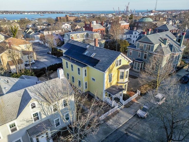 36 7th St, New Bedford, MA 02740 - aerial perspective of suburban area