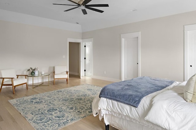 19 Couture Way, Middleton, MA 01949 - bedroom with light wood finished floors and a ceiling fan
