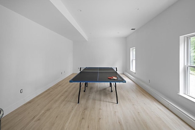 19 Couture Way, Middleton, MA 01949 - game room featuring light wood-style floors and baseboards