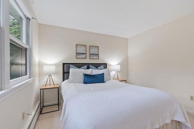 24 Squirrel Hill Rd, Acton, MA 01720 - bedroom with carpet and baseboard heating