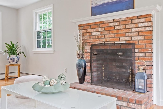 24 Squirrel Hill Rd, Acton, MA 01720 - detailed view of a fireplace and wood finished floors