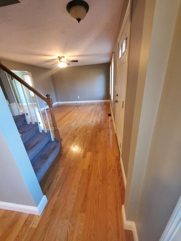 interior space featuring light hardwood / wood-style flooring