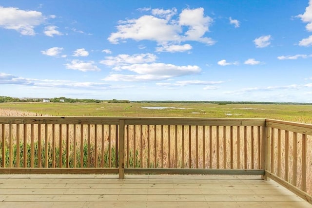 77 N End Blvd Unit 2, Salisbury, MA 01952 - wooden terrace featuring a view of countryside