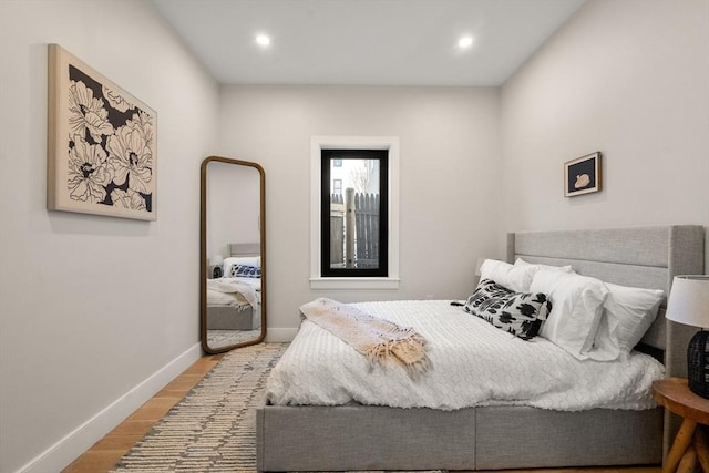 832 E 3rd Unit A, Boston, MA 02127 - bedroom with wood finished floors and recessed lighting