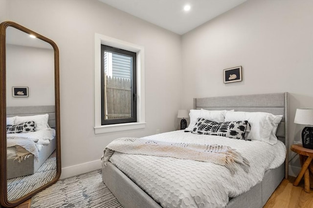 832 E 3rd Unit A, Boston, MA 02127 - bedroom with wood finished floors and recessed lighting