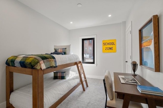 832 E 3rd Unit A, Boston, MA 02127 - bedroom featuring recessed lighting and light carpet