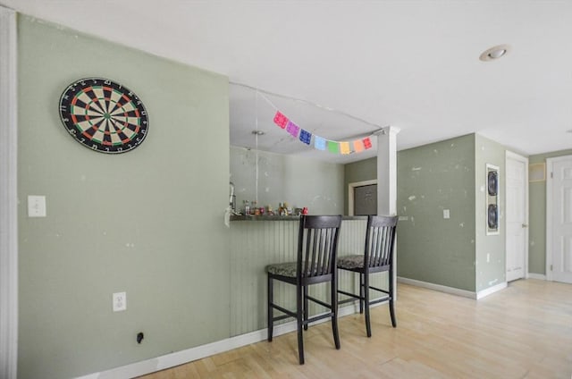 249 Chace Rd, Freetown, MA 02717 - dining room featuring wood finished floors and baseboards
