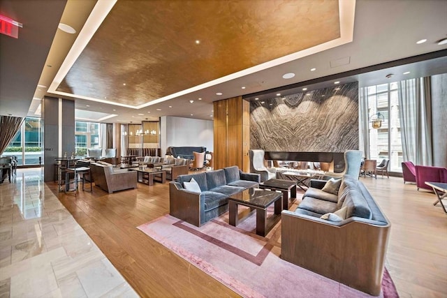 1 Franklin St Unit 1504, Boston, MA 02110 - common area featuring expansive windows