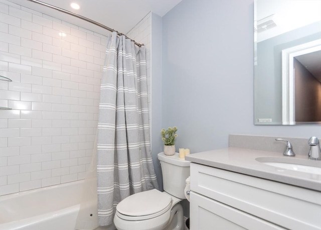 17 Elinor Cir, Waltham, MA 02452 - bathroom with vanity, toilet, and shower / bath combo