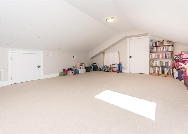 17 Elinor Cir, Waltham, MA 02452 - bonus room featuring carpet floors and vaulted ceiling