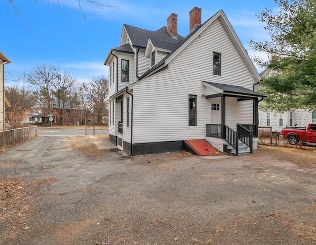 view of back of house