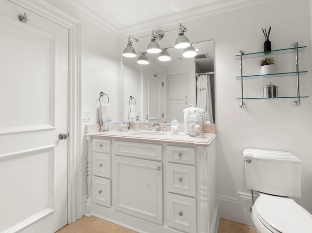 115 Sewall Ave Unit 1, Brookline, MA 02446 - full bath with vanity and ornamental molding