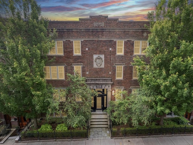 115 Sewall Ave Unit 1, Brookline, MA 02446 - view of front facade featuring brick siding