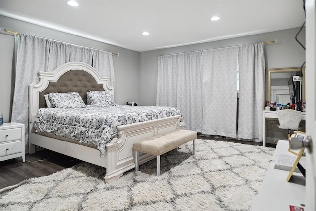 139 Washington St, Hudson, MA 01749 - bedroom with wood finished floors and recessed lighting